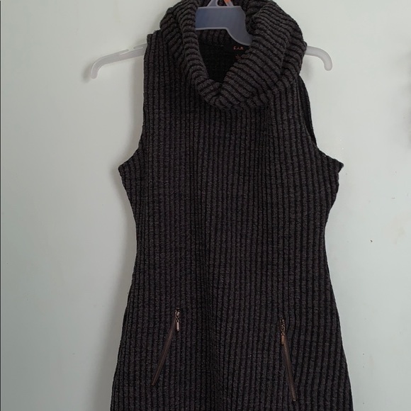 Dresses & Skirts - Wool cowl neck dress
